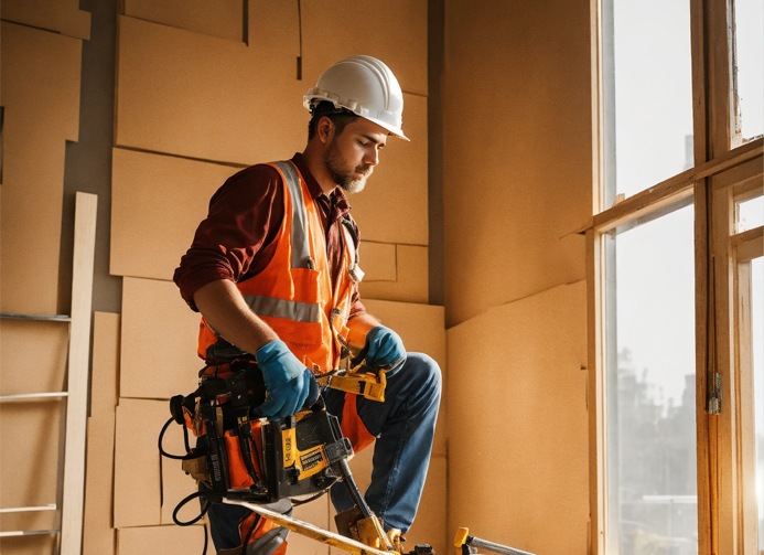 Image of a handyman doing general repair work